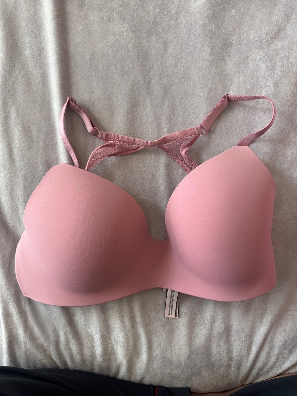 Victoria’s Secret Wireless Blush Pink Bra